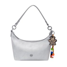 David Jones női válltáska CM8289 ezüst