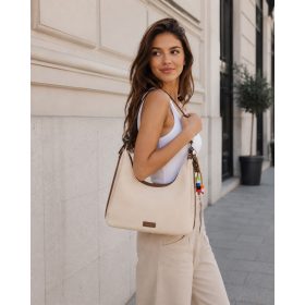 David Jones női válltáska CM8348 bézs