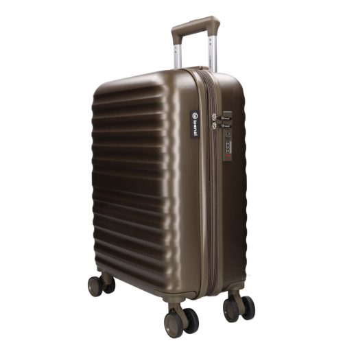 Benzi 5906 S bronz bővíthető kabinbőrönd