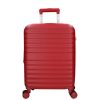 Benzi 5906 S piros bővíthető kabinbőrönd