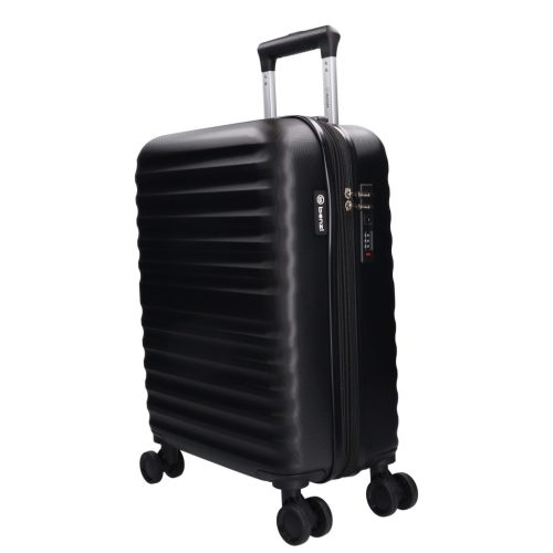 Benzi 5906 S fekete bővíthető kabinbőrönd