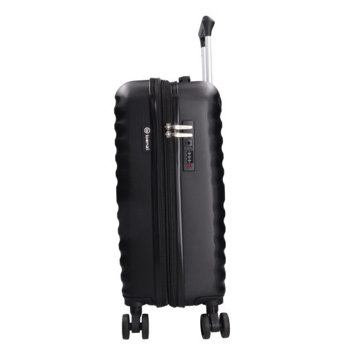 Benzi 5906 S fekete bővíthető kabinbőrönd