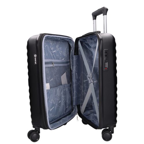 Benzi 5906 S fekete bővíthető kabinbőrönd