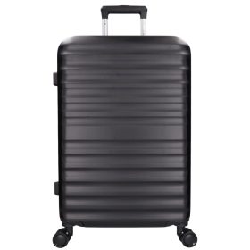 Benzi 5906 M fekete közepes méretű bővíthető bőrönd