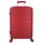 Benzi 5906 M piros közepes méretű bővíthető bőrönd