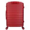 Benzi 5906 M piros közepes méretű bővíthető bőrönd