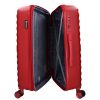 Benzi 5906 M piros közepes méretű bővíthető bőrönd