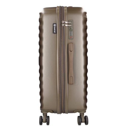Benzi 5906 L bronz nagy méretű bővíthető bőrönd