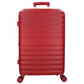 Benzi 5906 L piros nagy méretű bővíthető bőrönd