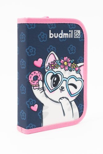Budmil cicás elsős iskolatáska szett