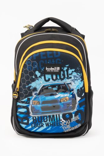 Budmil autós elsős iskolatáska szett