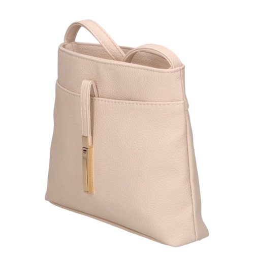 Karen D 099 bézs rostbőr táska