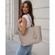 David Jones CM7652 bézs női válltáska