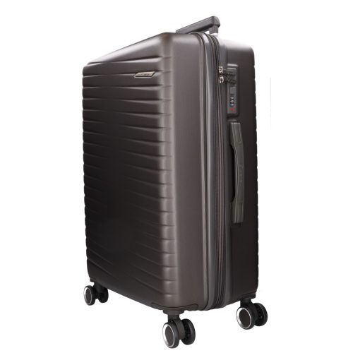 Benzi 5909 L bronz nagy méretű bővíthető bőrönd