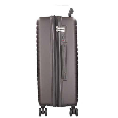 Benzi 5909 L bronz nagy méretű bővíthető bőrönd