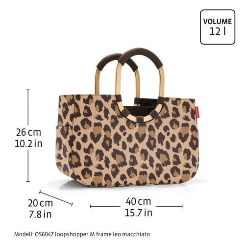 Reisenthel Loopshopper M twist silver bevásárlótáska OS7052 