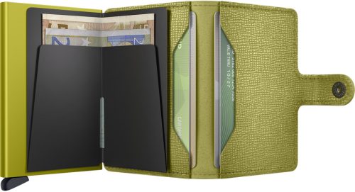 Secrid Miniwallet Crisple Lime automata kártyatartó 