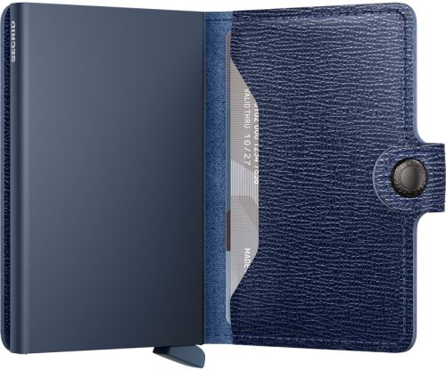 Secrid Miniwallet Crisple Navy automata kártyatartó 
