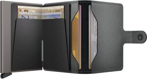 Secrid Miniwallet Matte Satin Steel automata kártyatartó 
