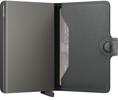 Secrid Miniwallet Matte Satin Steel automata kártyatartó 