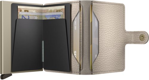 Secrid Miniwallet Pebble Latte automata kártyatartó 