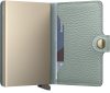 Secrid Miniwallet Pebble Sea Green automata kártyatartó 