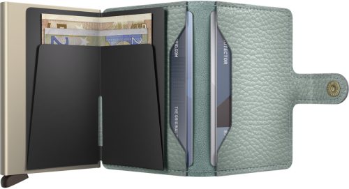Secrid Miniwallet Pebble Sea Green automata kártyatartó 