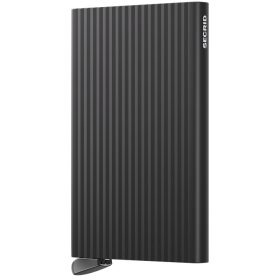   Secrid Cardprotector Premium Fluted Black automata kártyatartó