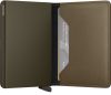 Secrid Slimwallet Matte Satin Bronze kártyatartó automata 