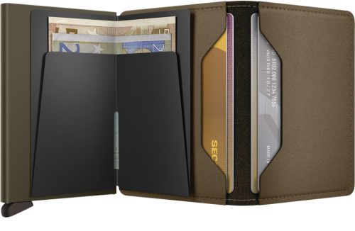Secrid Slimwallet Matte Satin Bronze kártyatartó automata 