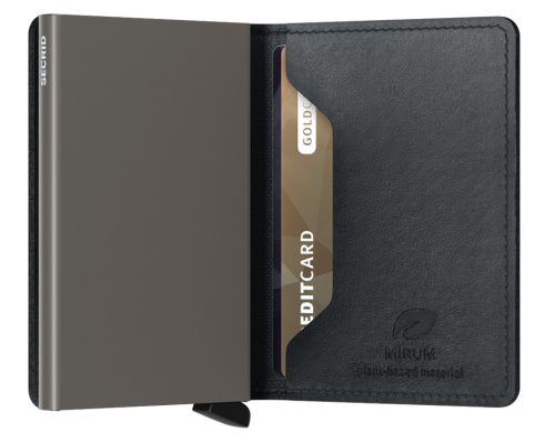 Secrid Slimwallet MIRUM Plant-Based Black automata kártyatartó 