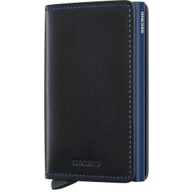   Secrid Slimwallet Original Black-Navy automata kártyatartó 