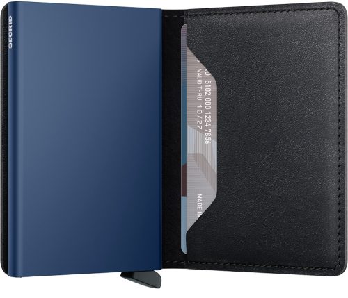 Secrid Slimwallet Original Black-Navy automata kártyatartó 
