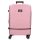 Benzi 5886 L pink nagy bővíthető bőrönd ABS