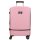 Benzi 5886 M pink közepes bővíthető bőrönd ABS