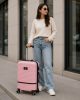 Benzi 5886 S pink bővíthető kabin bőrönd ABS