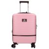 Benzi 5886 S pink bővíthető kabin bőrönd ABS