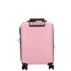 Benzi 5886 S pink bővíthető kabin bőrönd ABS