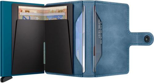Secrid Miniwallet Vintage Teal kártyatartó automata