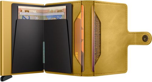 Secrid Miniwallet Vintage Yellow kártyatartó automata