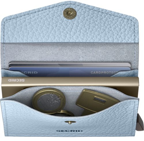 Secrid Envelope Pebble Ice Blue automata kártyatartó és pénztárca