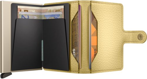 Secrid Miniwallet Pebble Butter Yellow automata kártyatartó 