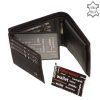 Pénztárca CORVO BIANCO SFC1021/T Fekete bőr férfi