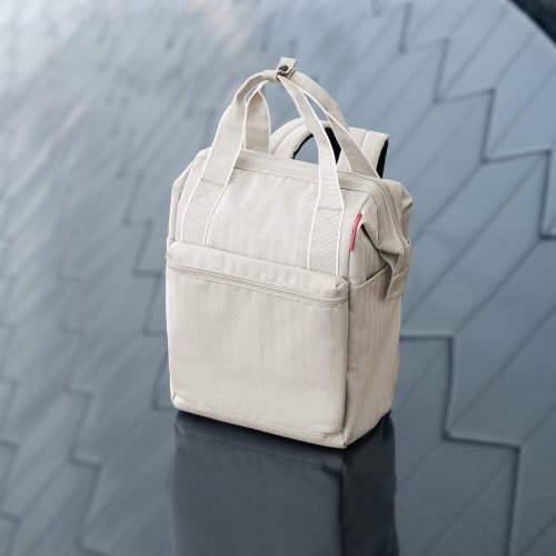 Reisenthel allrounder R JR6049 herringbone sand hátizsák 