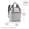 Reisenthel allrounder R JR6049 herringbone sand hátizsák 
