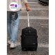 Travelite Kick Off 6922-01 fekete gurulós bővíthető kabinhátizsák