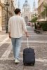 Travelite Kick Off 6922-04 antracit gurulós bővíthető kabinhátizsák