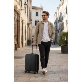 Travelite Air Striple S BŐVÍTHETŐ kabinbőrönd fekete