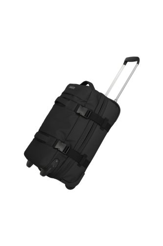 Travelite 8000257-01 Bolonia S fekete kicsi gurulós utazótáska 