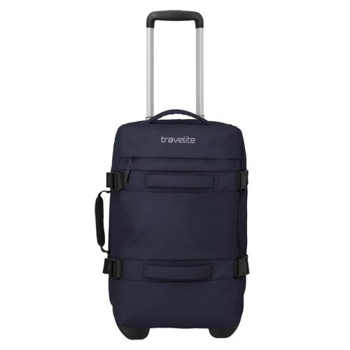 Travelite 8000257-20 Bolonia S kék kicsi gurulós utazótáska 